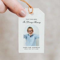 Seed Packet Memorial In Loving Memory Photo