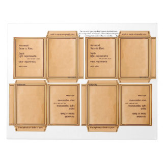 Seed Packet Simple DIY Notepad