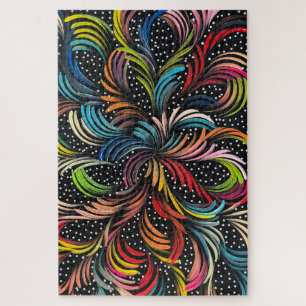 Seeded Bush Medicine Dreaming by Selina Numina Jigsaw Puzzle