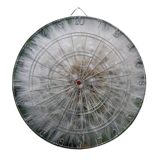 Seeding Dandelion Flower Dart Board (Front)