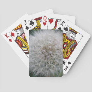 Seeding Dandelion Flower Playing cards