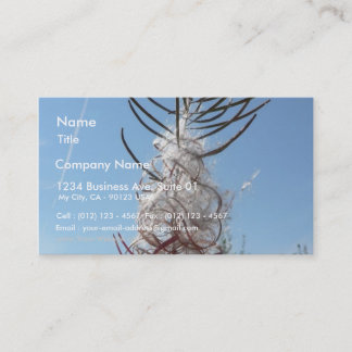 Seeding Flower Business Card