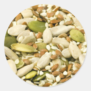seeds classic round sticker