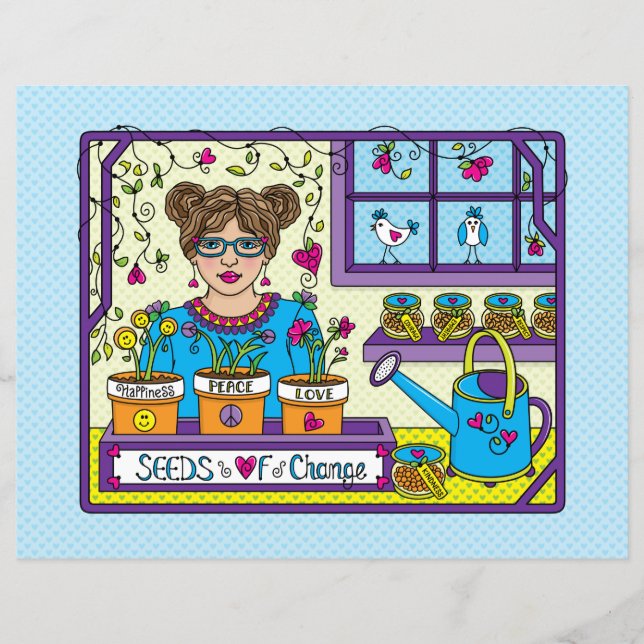 Seeds Of Change_Flat Paper Sheet 11"x8.5" (Front)