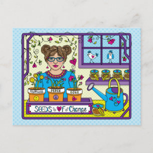Seeds Of Change_ Postcard