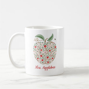 Seeds of Knowledge Teacher's Apple Coffee Mug