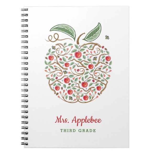 Seeds of Knowledge Teacher's Apple Notebook (Front)