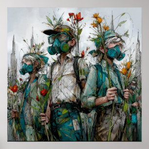 Seeds of Resistance - Solarpunk Poster