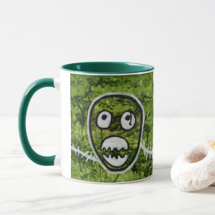 Seedy Pete Skull Odd Whimsical Monster Art Quirky Mug
