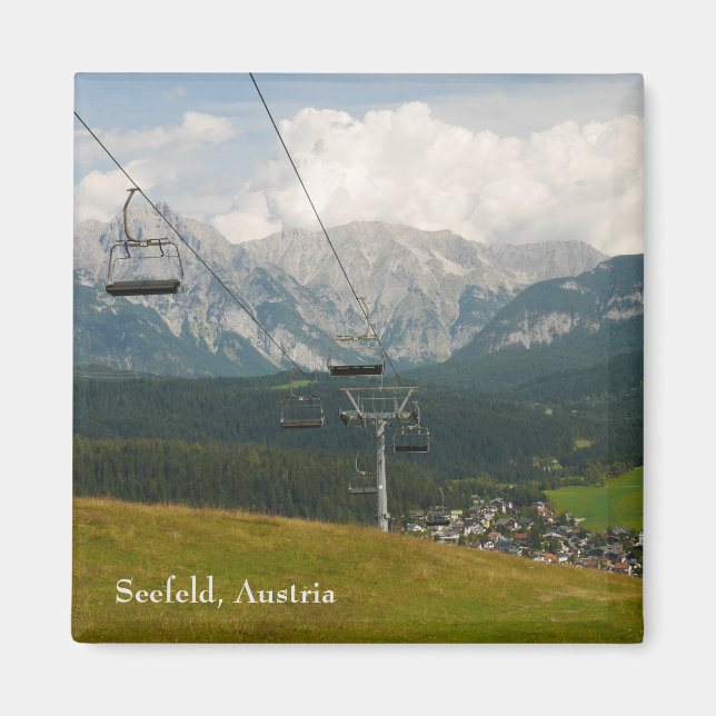 Seefeld Austria Magnet (Front)