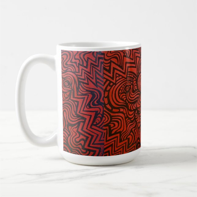 Seeing Bob through the Facades  Coffee Mug (Left)