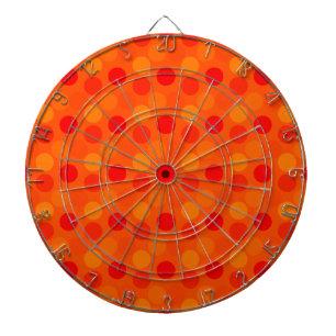 Seeing Dots Orange Dart Board