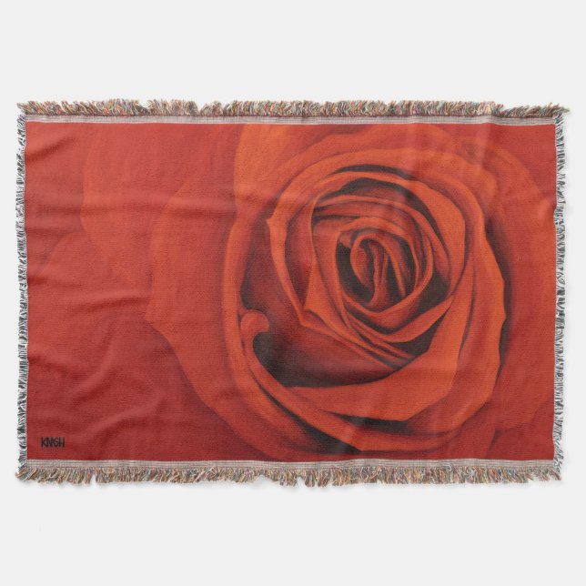Seeing Red Throw Blanket (Front)