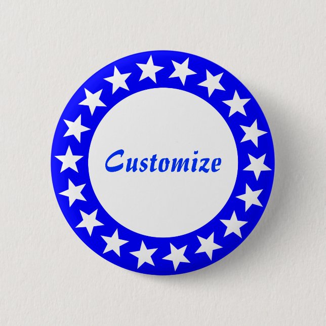 Seeing Stars Template - 2 6 Cm Round Badge (Front)