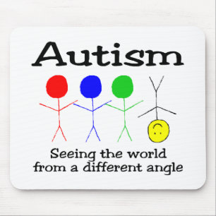 Seeing The world From A Different Angle Mouse Mat