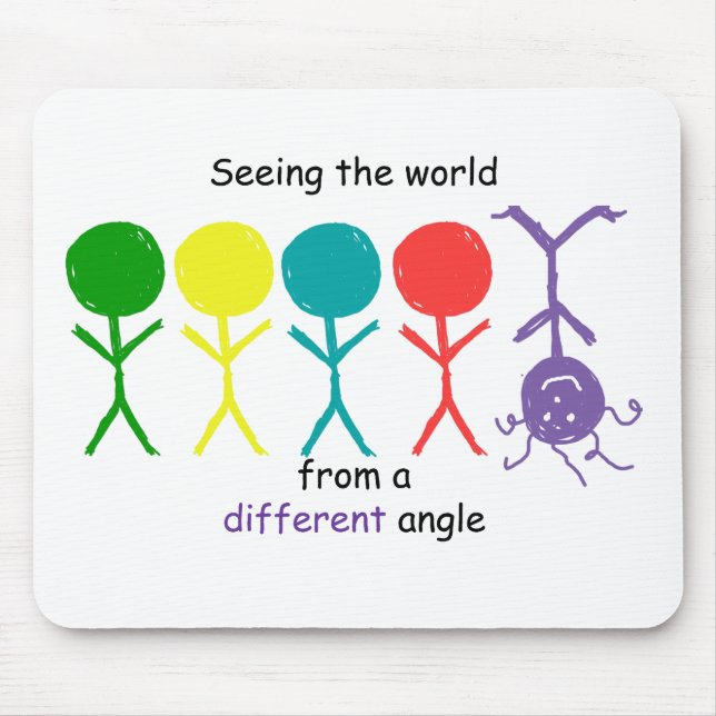 Seeing The World - MousePad (Front)