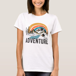 Seek Adventure Mountain Camping T-Shirt