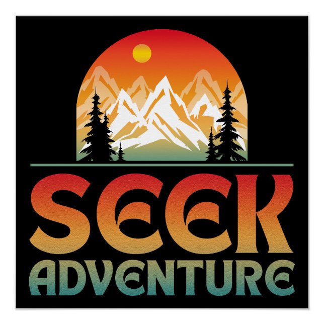 SEEK ADVENTURE POSTER (Front)