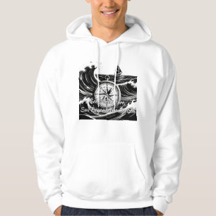Seek Adventure, Sail Beyond The Horizon Hoodie