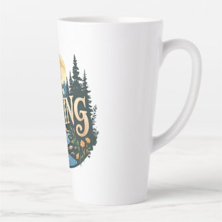 Seek Adventure Vacation camping Hiking Love nature Latte Mug