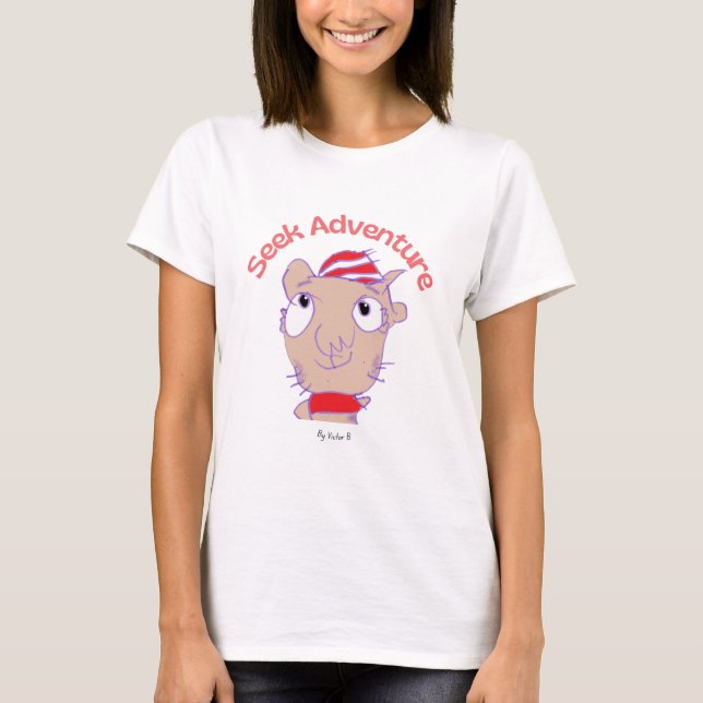 "Seek Adventure" Womens' T-Shirt (Front)