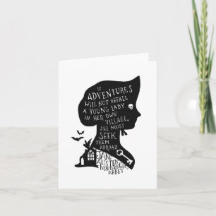 Seek Adventures Northanger Abbey Quote Card