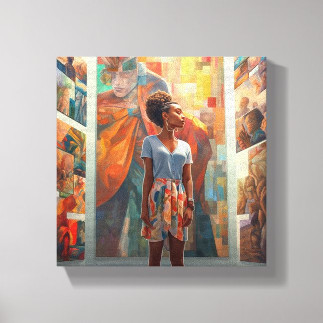 SEEK AND YE SHALL FIND CANVAS PRINT (Front)