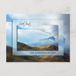Seek First the Kingdom of God Postcard