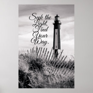 Seek The Light Poster