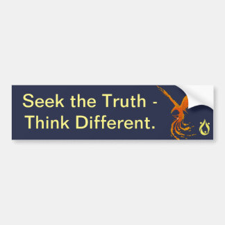 Seek the Truth Bumper Sticker