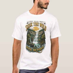 Seek The Wild Nature Men T-Shirt
