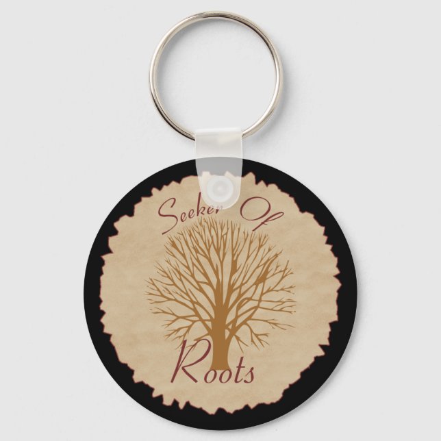 Seeker of Roots Keychain (Front)