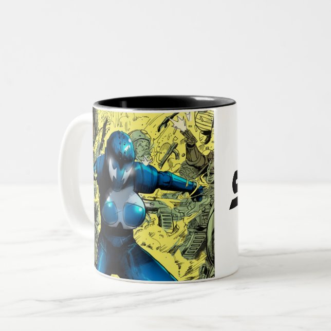 Seeker V2 coffee mug (Front Left)