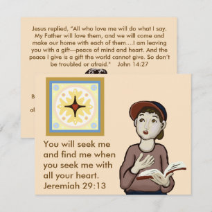Seeking Jesus Card