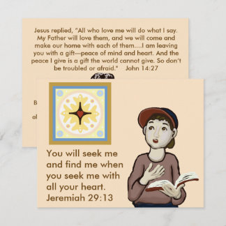 Seeking Jesus Card
