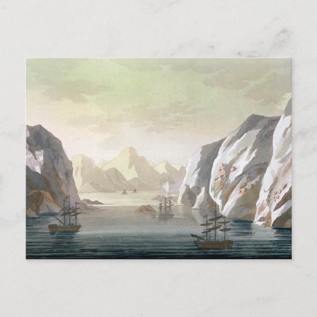 Seeking the North West Passage - the British Voyag Postcard (Front)