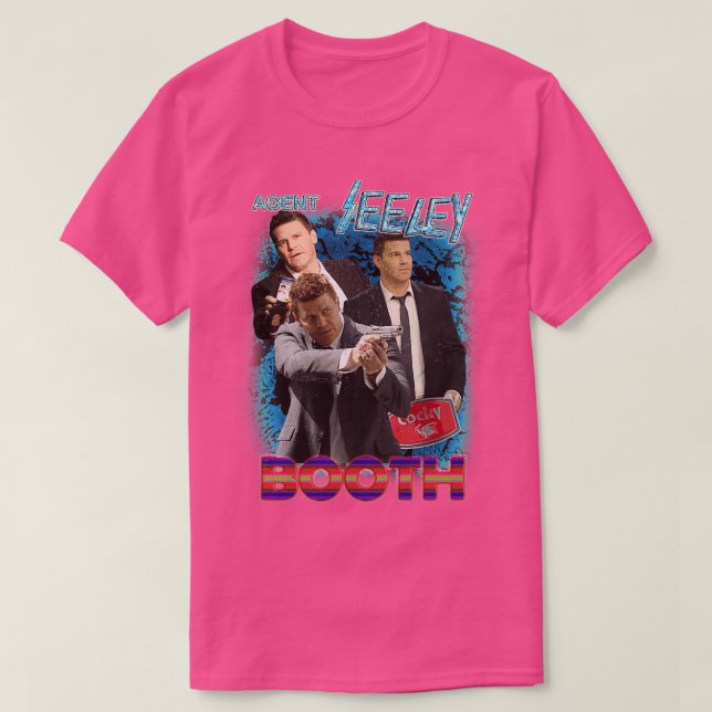 Seely Booth Vintage UPDATED T-Shirt (Design Front)