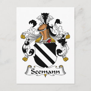 Seemann Family Crest Postcard