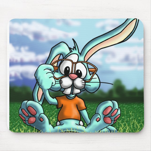 Seemore Rabbit Mouse Mat (Front)