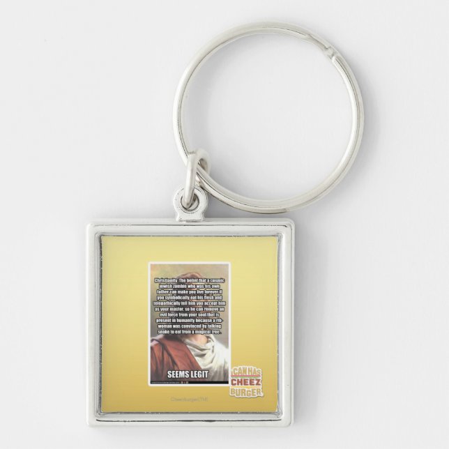 Seems Legit Key Ring (Front)