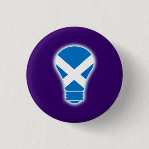 Seen the Light Scottish Independence Pinback 3 Cm Round Badge