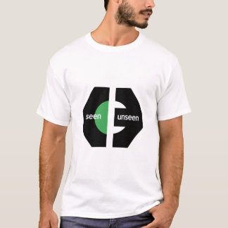 Seen & Unseen Abstract Geometric Design - Modern T-Shirt