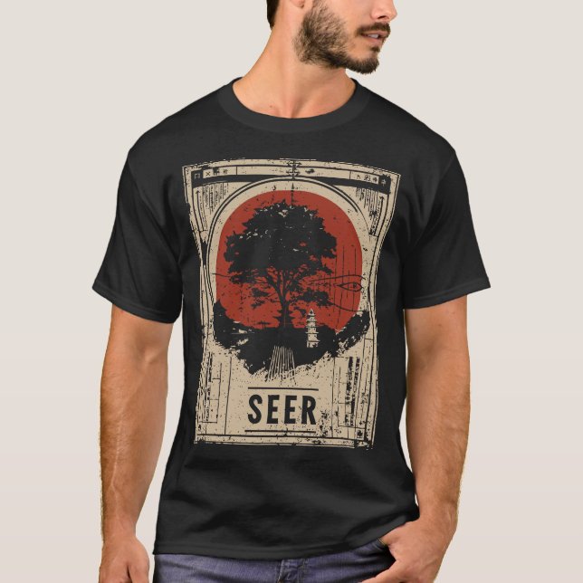 SEER Mystical Tree of Wisdom Poster T-Shirt (Front)