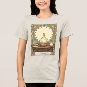 Seer Tradition The Protective Garlic of Haft Seen Tri-Blend Shirt