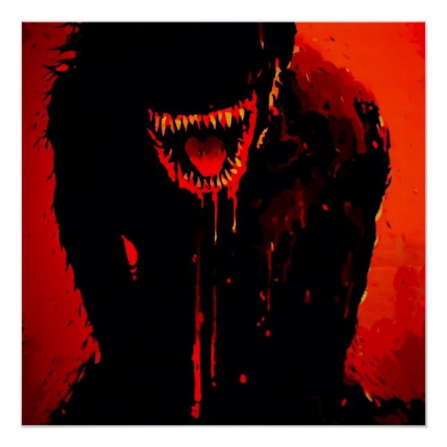 SEETHING VENOM | Glossy Paper Print (Front)