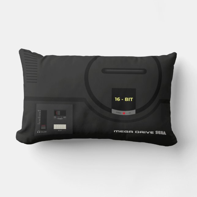 Sega Genesis Mega Drive Lumbar Cushion (Front)