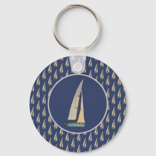 Segelschiff  schlüsselanhänger key ring