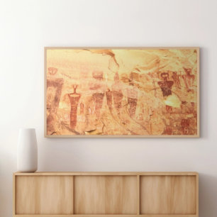 Sego Canyon Rock Art Utah Pictograph Canvas Print