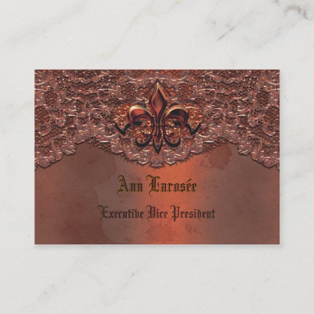 Segonzac Vintage  Customisable Business Card (Front)