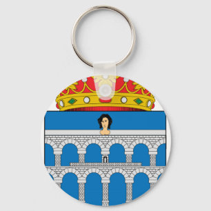 Segovia (Spain) Coat of Arms Key Ring